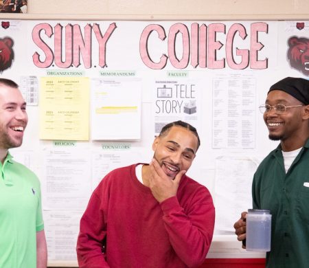Prison to College website header 2